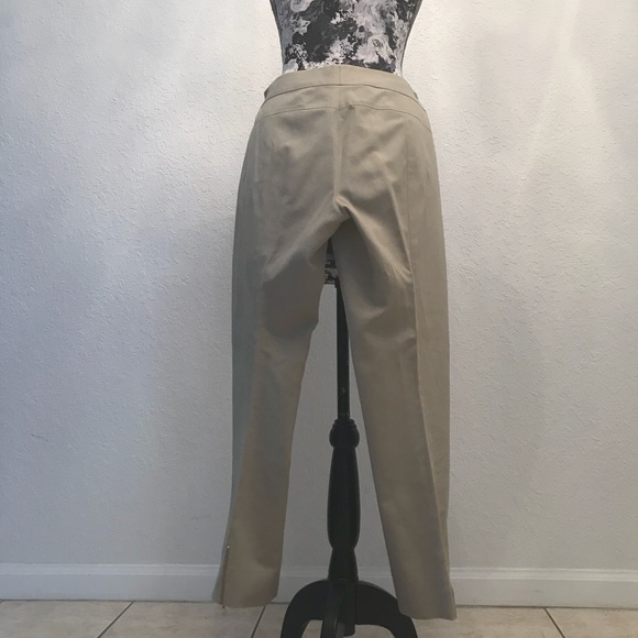 Nude Tahari Pants With Zippers - Picture 4 of 4